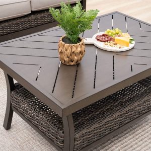 Mesa Centro Trenton Outdoor Cafe