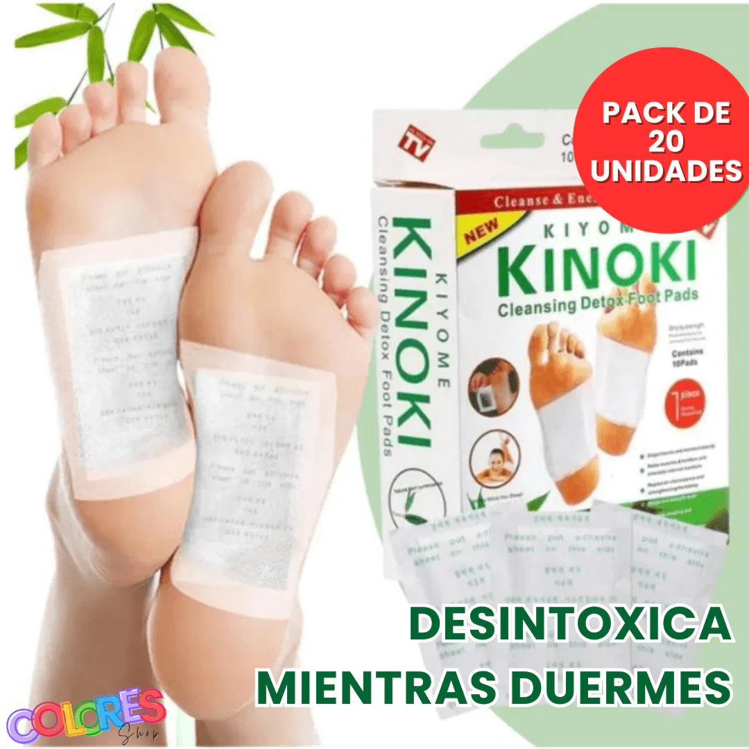 PARCHES DESINTOXICANTES PARA PIES (PACK 20 UNIDADES) - Imagen 2