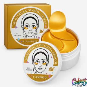 Parches para Ojos con Extracto de Caracol – Reduce Bolsas y Ojeras Visiblemente en Minutos – 60 Unidades
