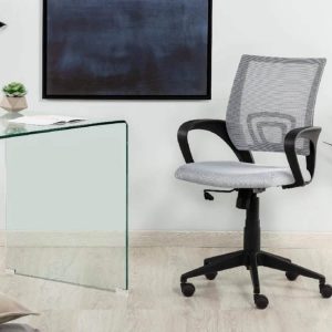 Silla Escritorio Ebor Tela Gray P60
