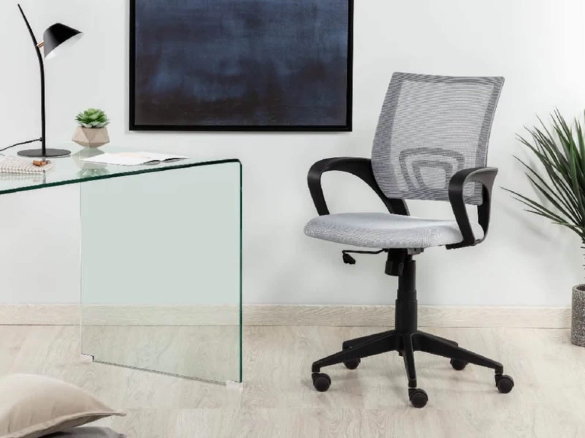 Silla Escritorio Ebor Tela Gray P60 - Imagen 2