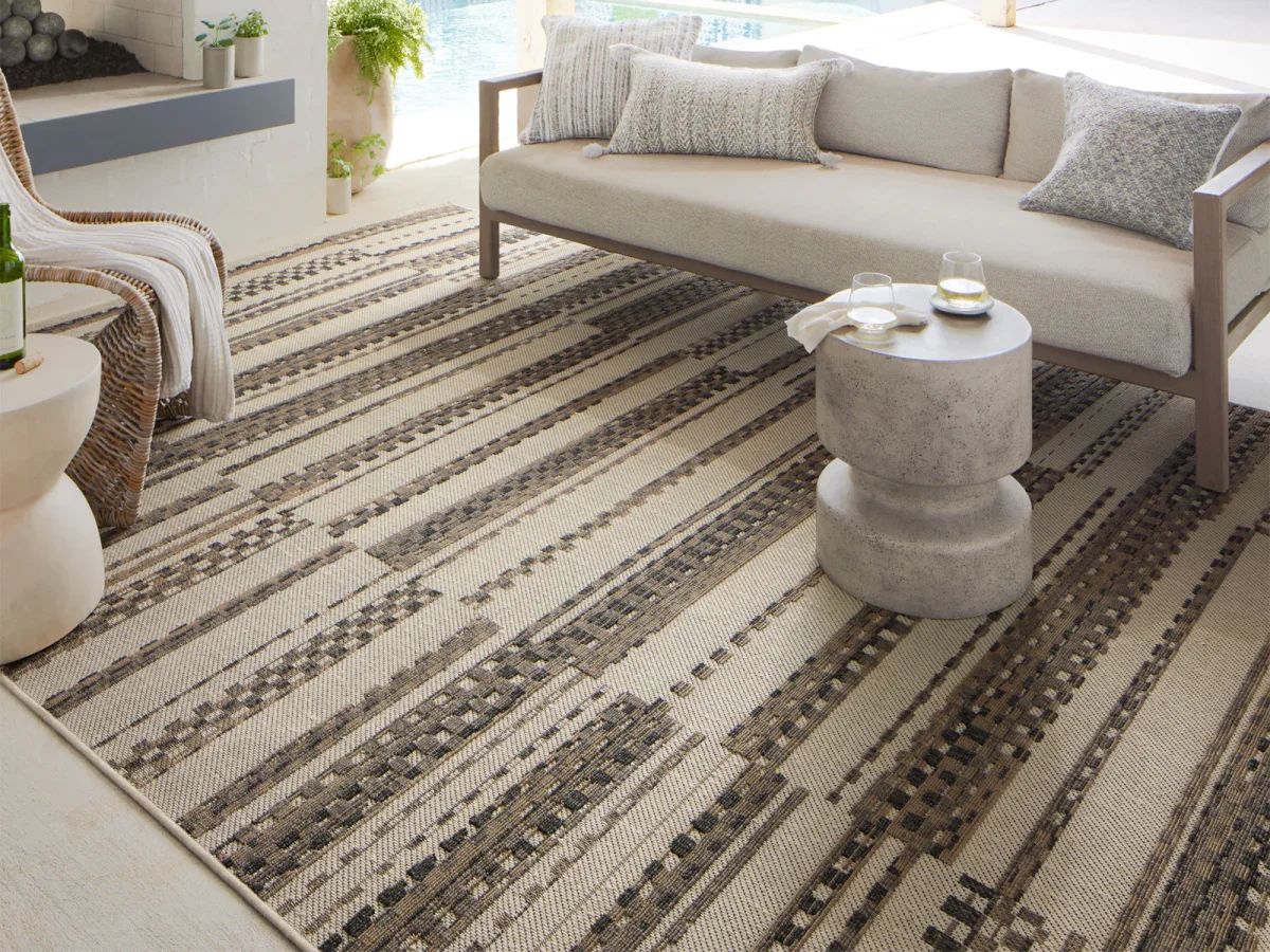 Alfombra Outdoor Terrasse Irovy Taupe - Imagen 2
