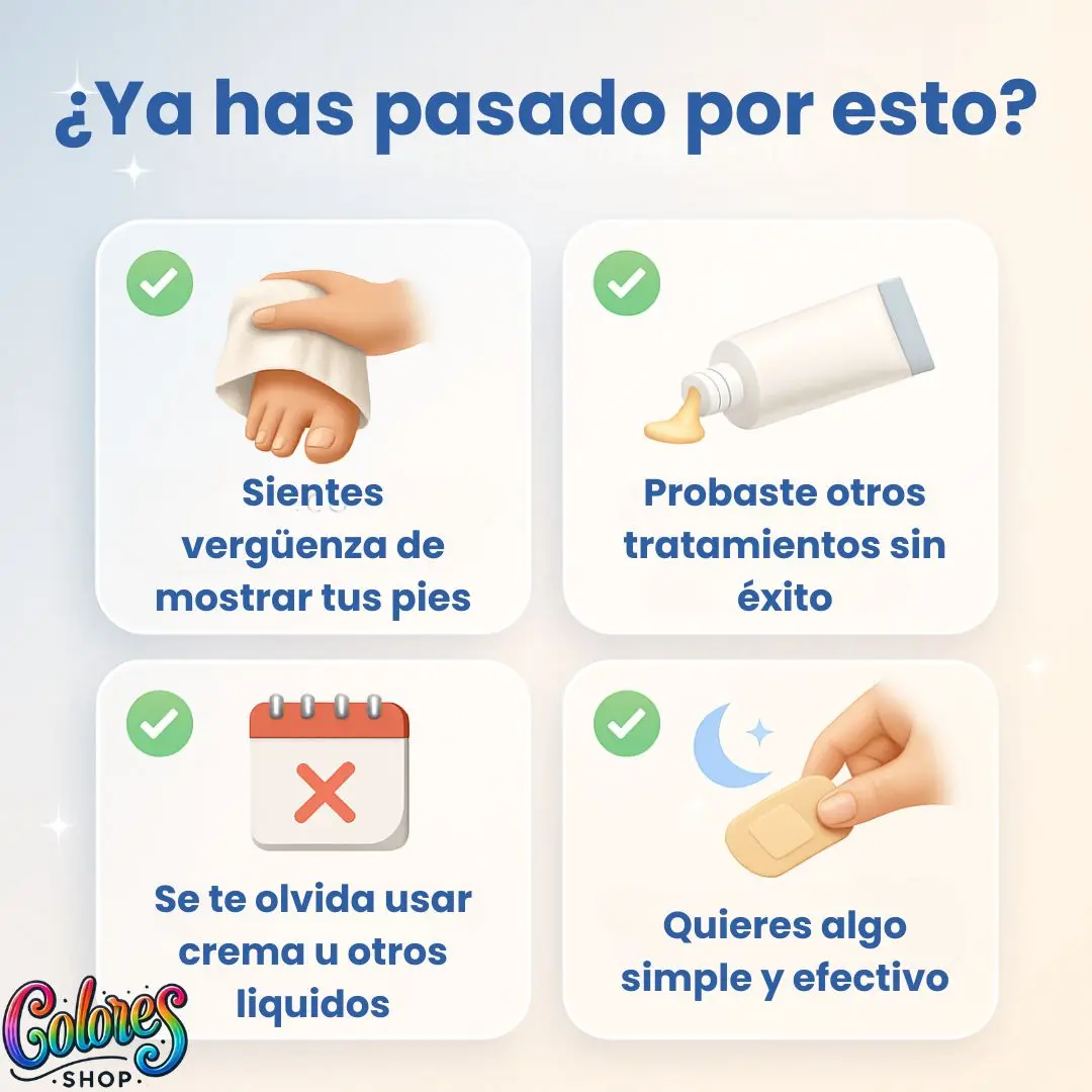 Parches Antihongos para Uñas – Mejora Visiblemente la Apariencia de tus Uñas Mientras Duermes – Tratamiento Fácil, Limpio y Efectivo (J) - Imagen 4