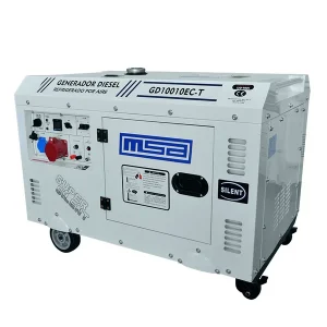 Generador diesel cabinado 10Kva Trifásico MSA