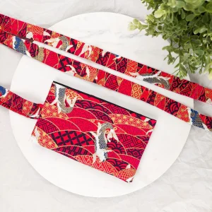 Cinturón Obi Rojo Carpa Koi