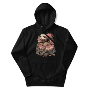 Sudadera Japonesa Dragón Ramen