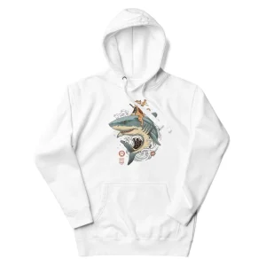 Sudadera Japonesa Neko Shark
